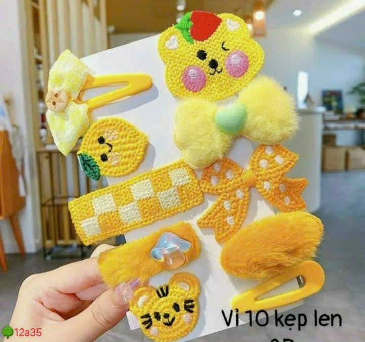 SET KẸP 10 CHI TIẾT CHO BÉ